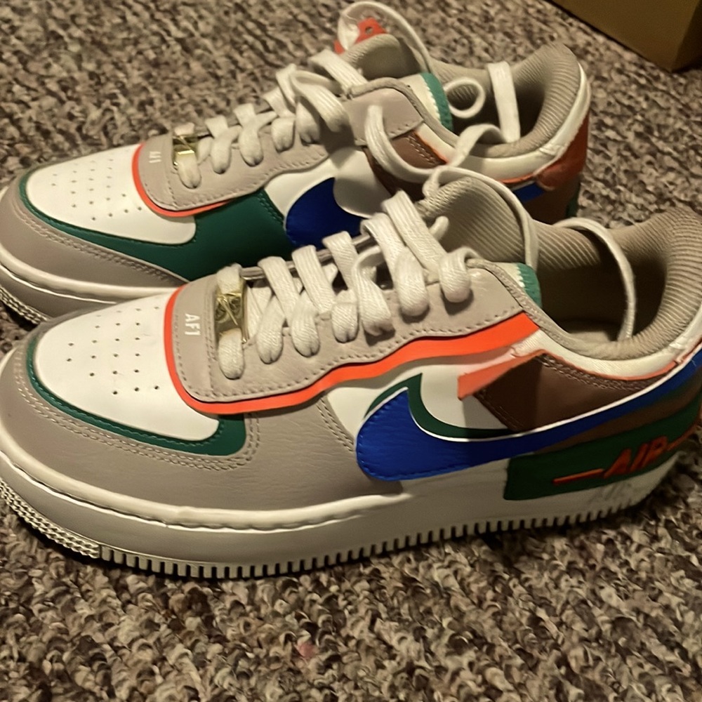 Nike Air Force 1 Shadow Sail Blue Green CI0919-109